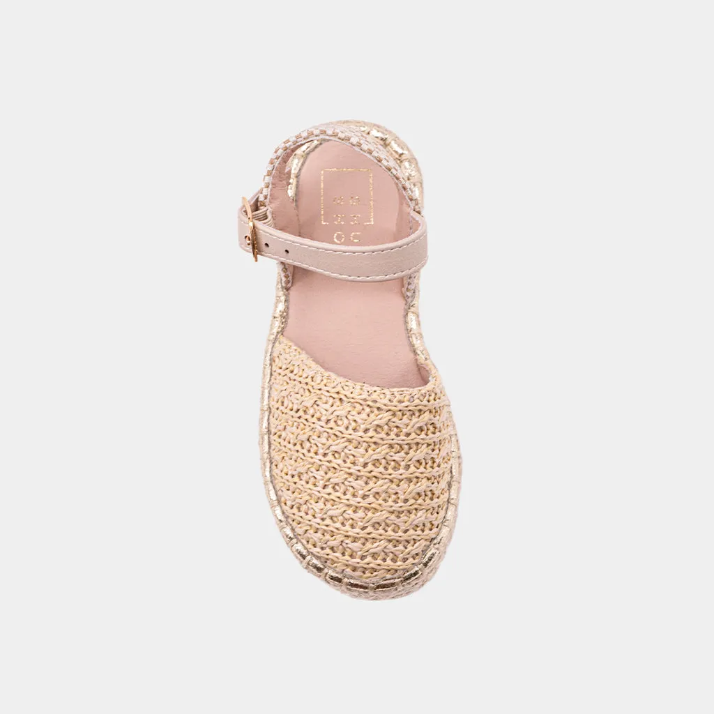 Open Side Flat Shoes ALYSSA MINI