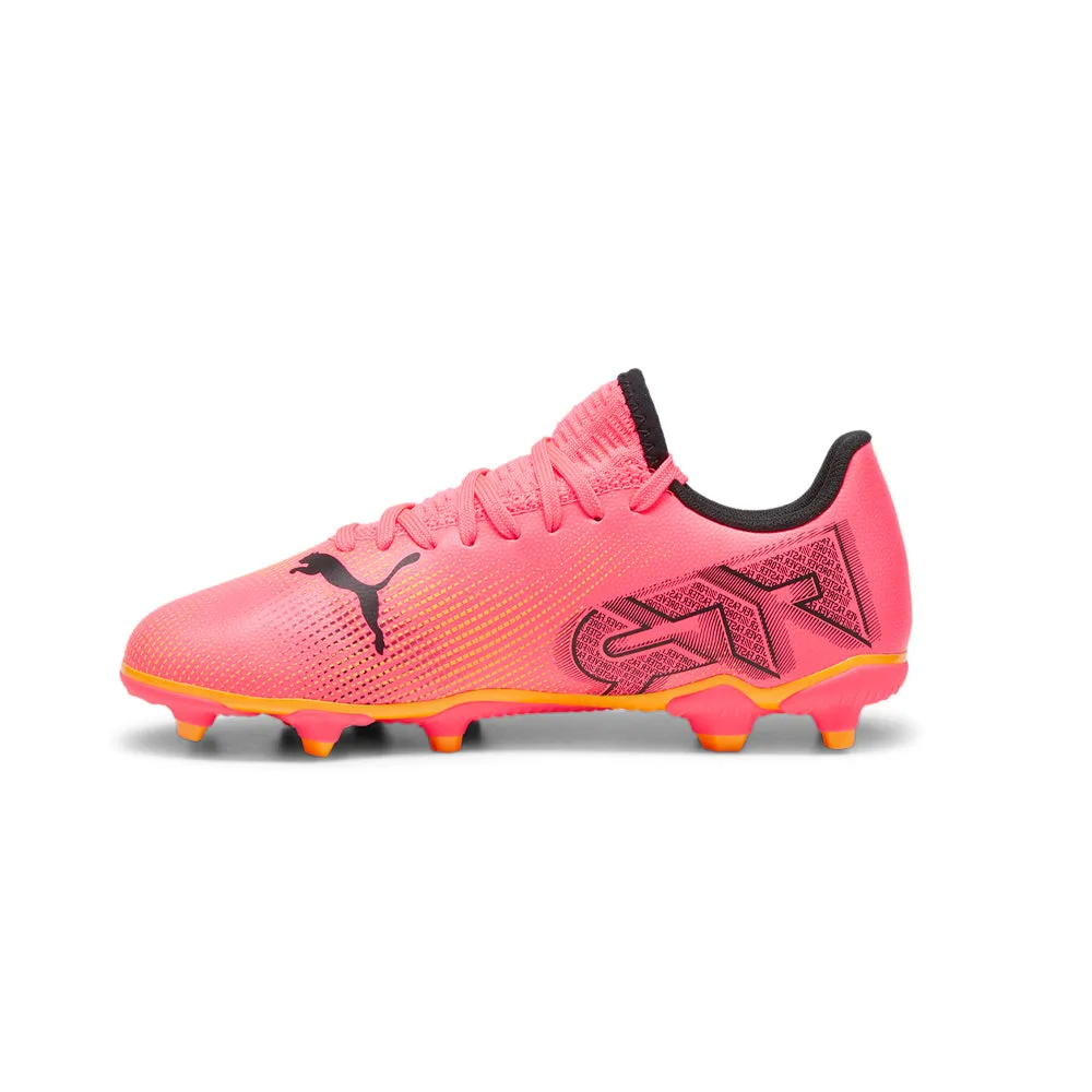 Pink Blast Soccer Cleats Future 7 Play Firm Ground/Artificial Ground Soccer Cleats (Big Kid)