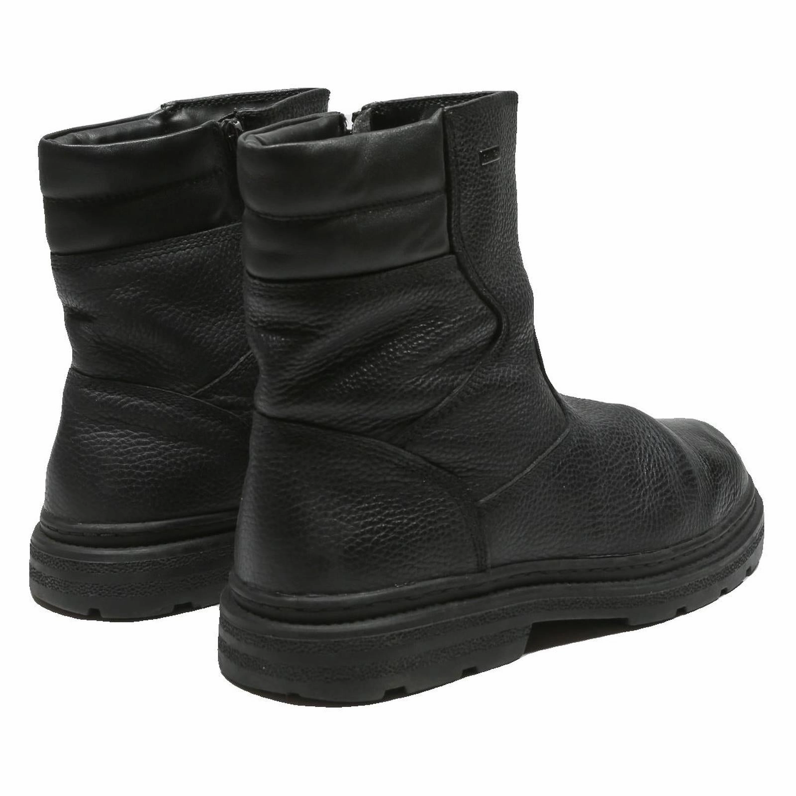 Youth Muck Boots GALLUS Mens Black Leather Ankle Boots UK 10.5 Durable Comfortable Stylish