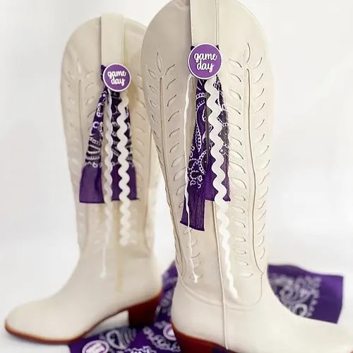 Military Desert Boots Gameday Boot Buttons