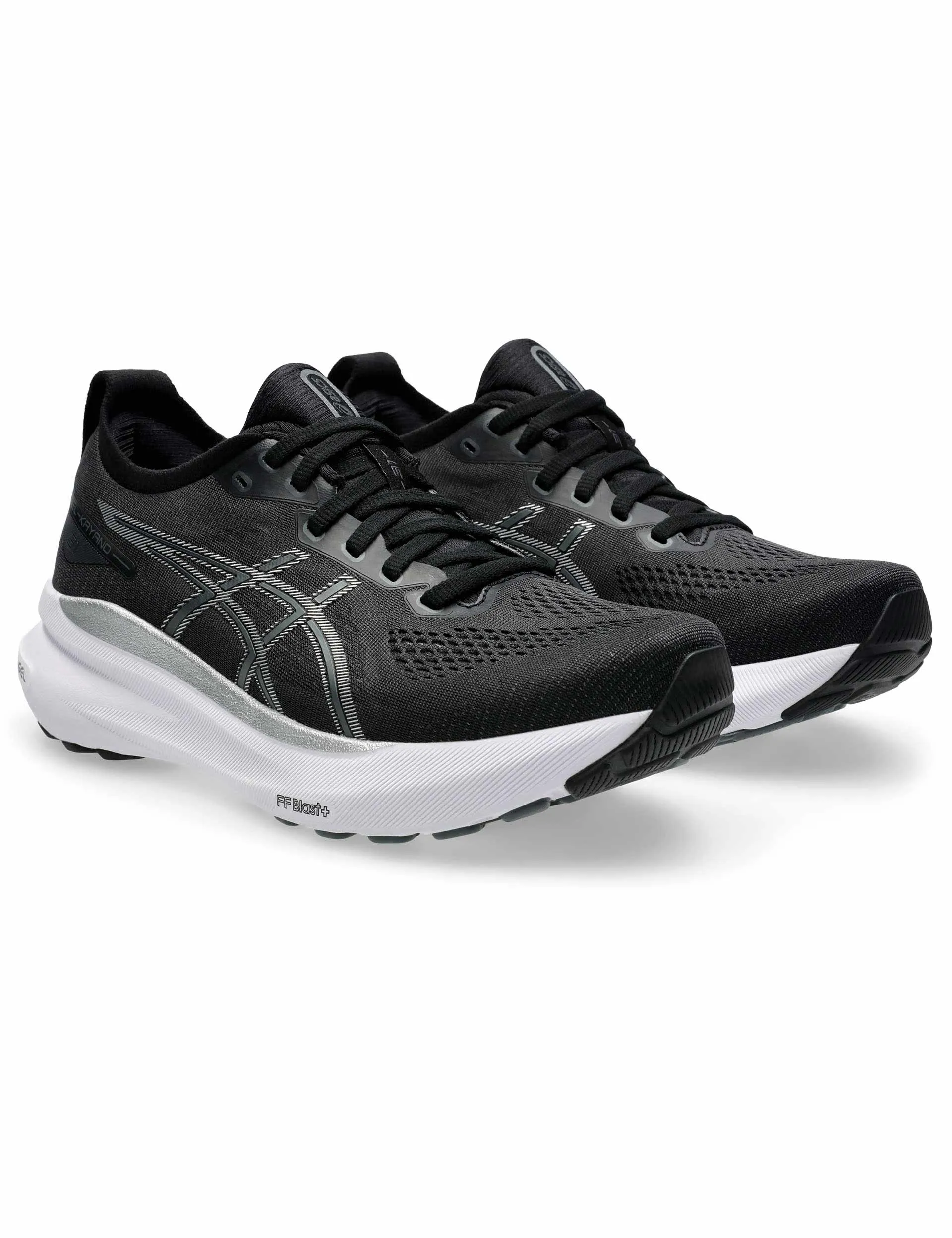 Nike Lunar Fingertrap Training Shoes Gel Kayano 31 Black/Pure Silver