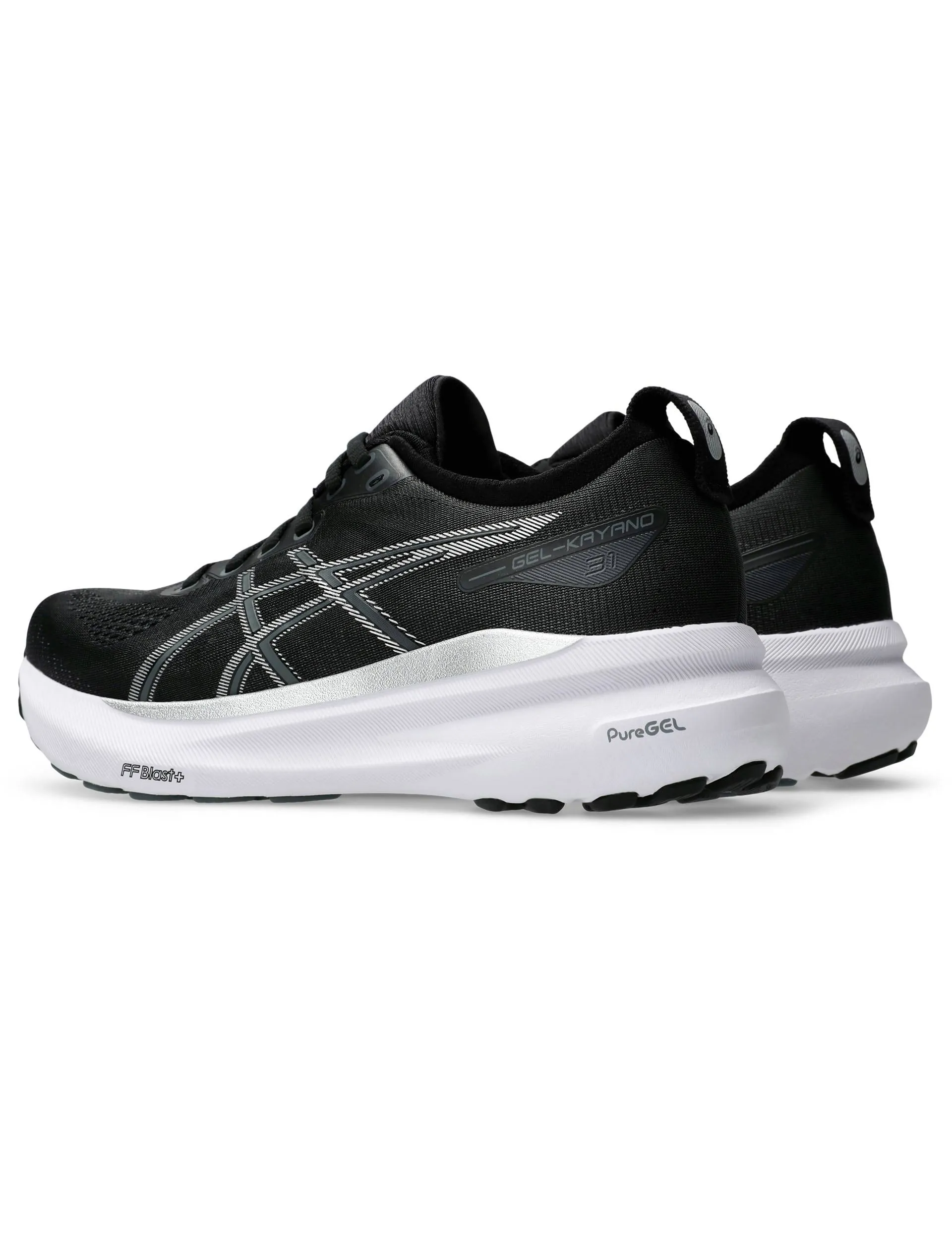 Adidas Trainer Shoes Gel Kayano 31 Black/Pure Silver