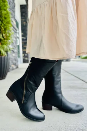 Best For Cowboy Boots Women's Camille Mid-Calf Boot In Black