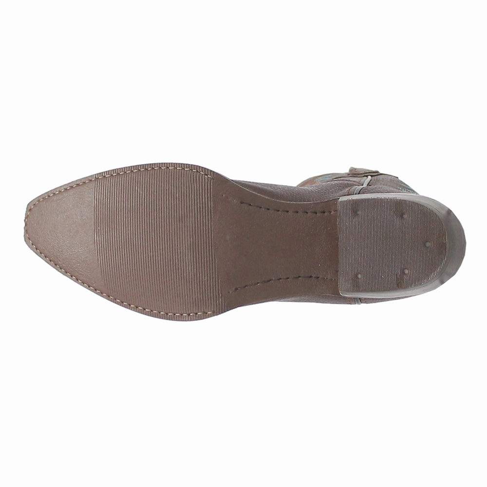 Gold Rush Leather Embroidered Snip Toe Cowboy Boots Adorable Rain Boots