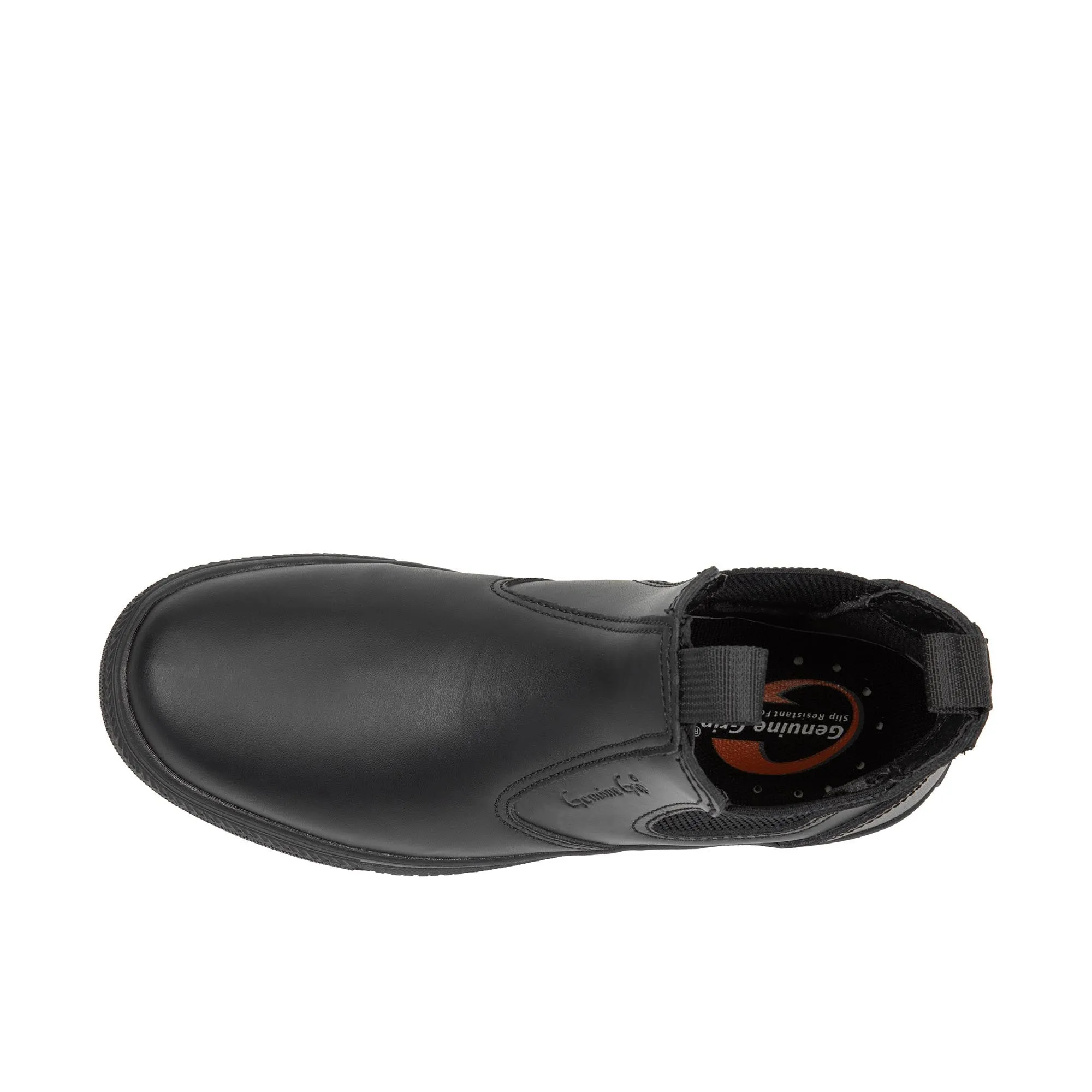 Hiking Boots Waterproof Genuine Grip Womens Pull On Work Boots Soft Toe Black