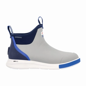 Tailgate Sport Ankle Deck Round Toe Pull On Rain Boots Boots Combat