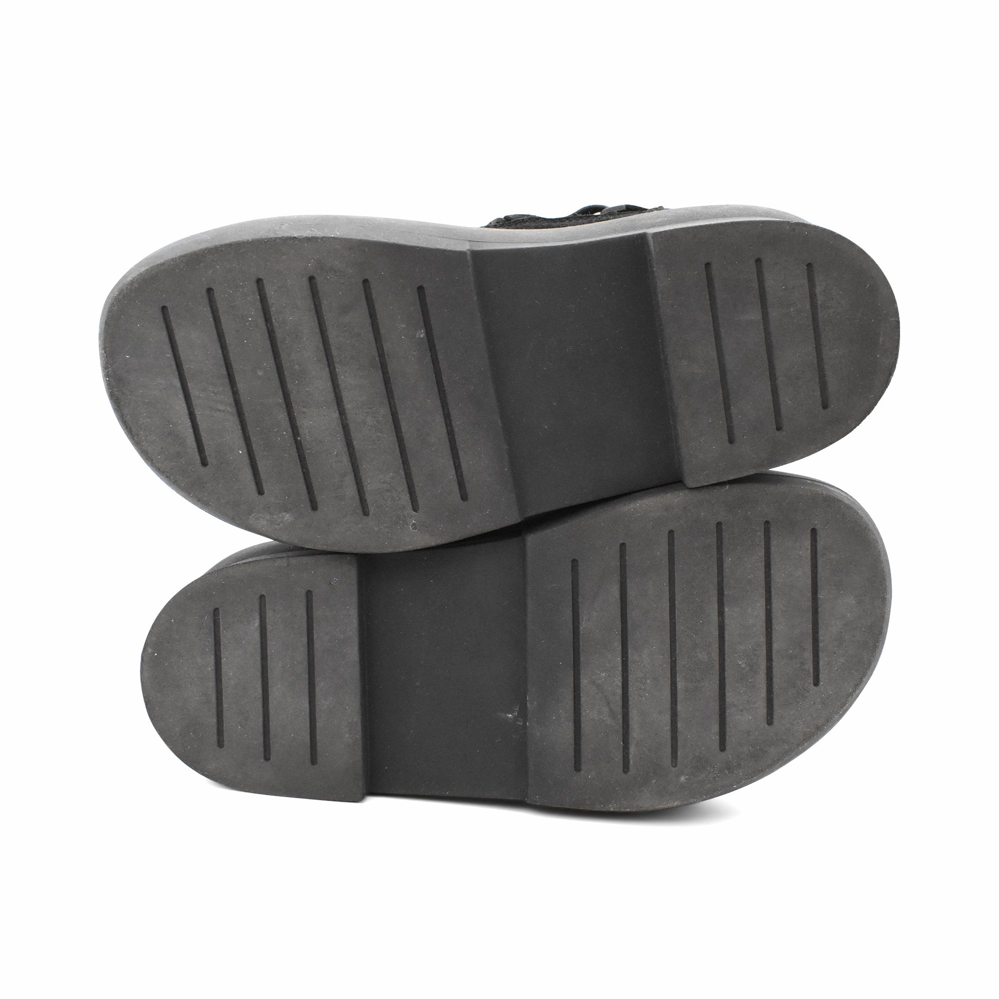 Gia Borghini 'Gia 24' Shearling Boots - Women's 37 Ankle Boots With Chain Detail