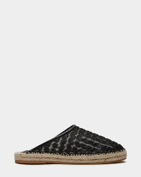 GILLIGAN BLACK Adrian Tumbled Nubuck Leather Tassel Loafers