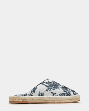 Slip On Shoes Loafers GILLIGAN BLUE/WHITE