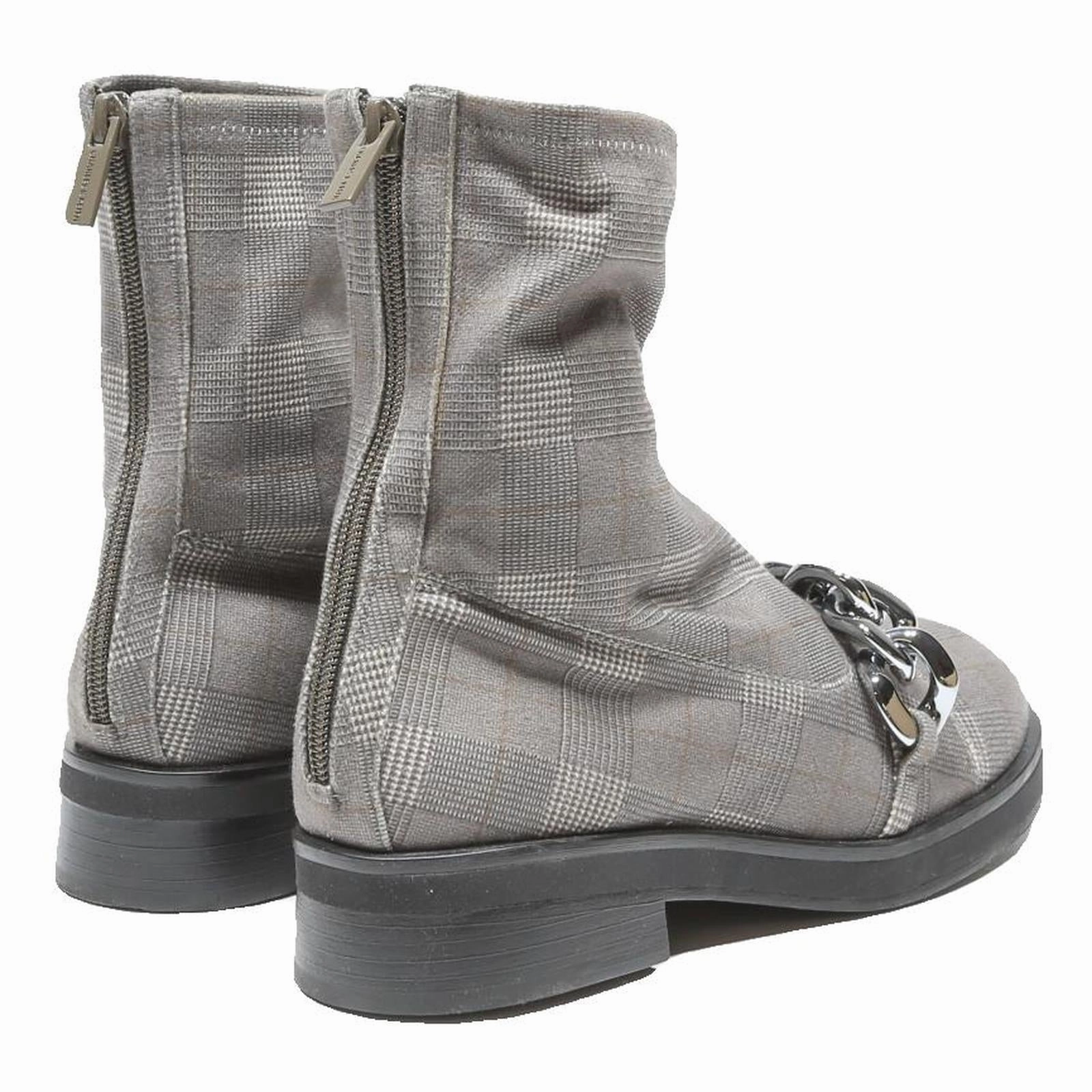 Pawz Boots CHARLES & KEITH Womens Chelsea Boots Grey Synthetic UK 3 Stylish Comfortable