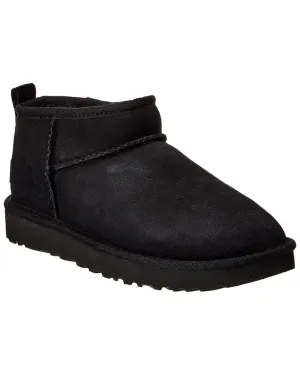 Cute Boots UGG Classic Ultra Mini Suede & Shearling Boot