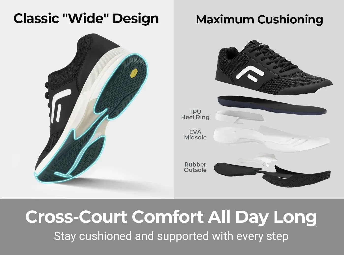 Men's Court Tennis Amadeus V3