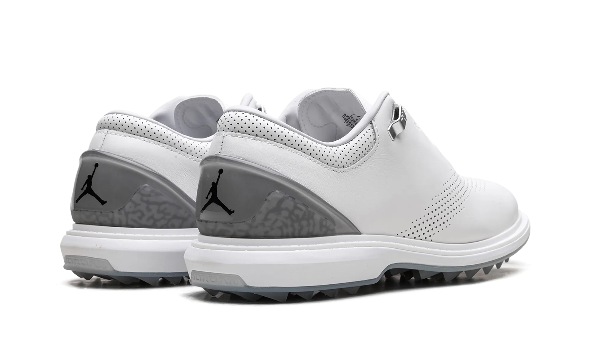 Gamecock Basketball Shoes Air Jordan ADG 4 GOLF "WHITE PURE PLATINUM"
