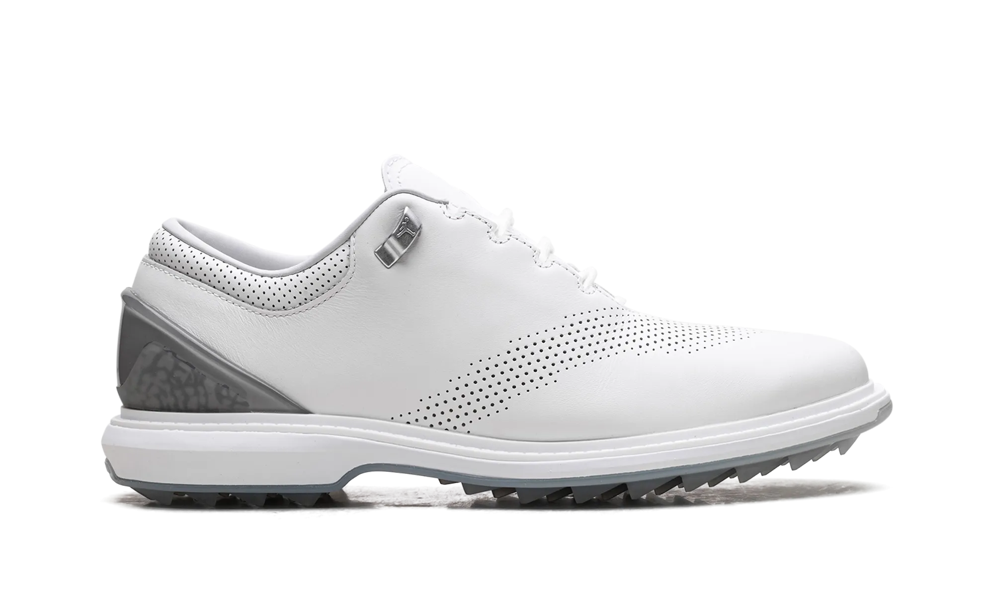 No Tie Basketball Shoes Air Jordan ADG 4 GOLF "WHITE PURE PLATINUM"