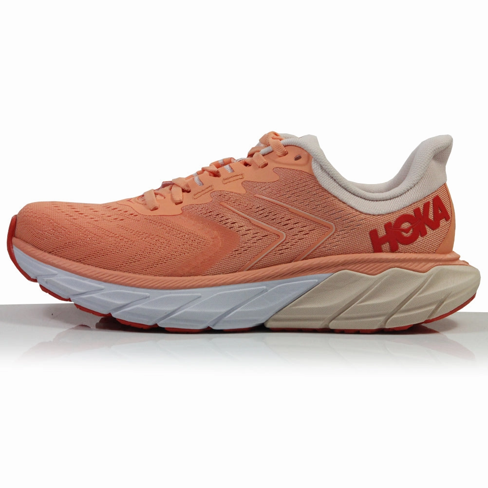 Best Shoes For Walking/running Hoka One One Arahi 5 Women's Running Shoe - Cantaloupe/Silver Peony