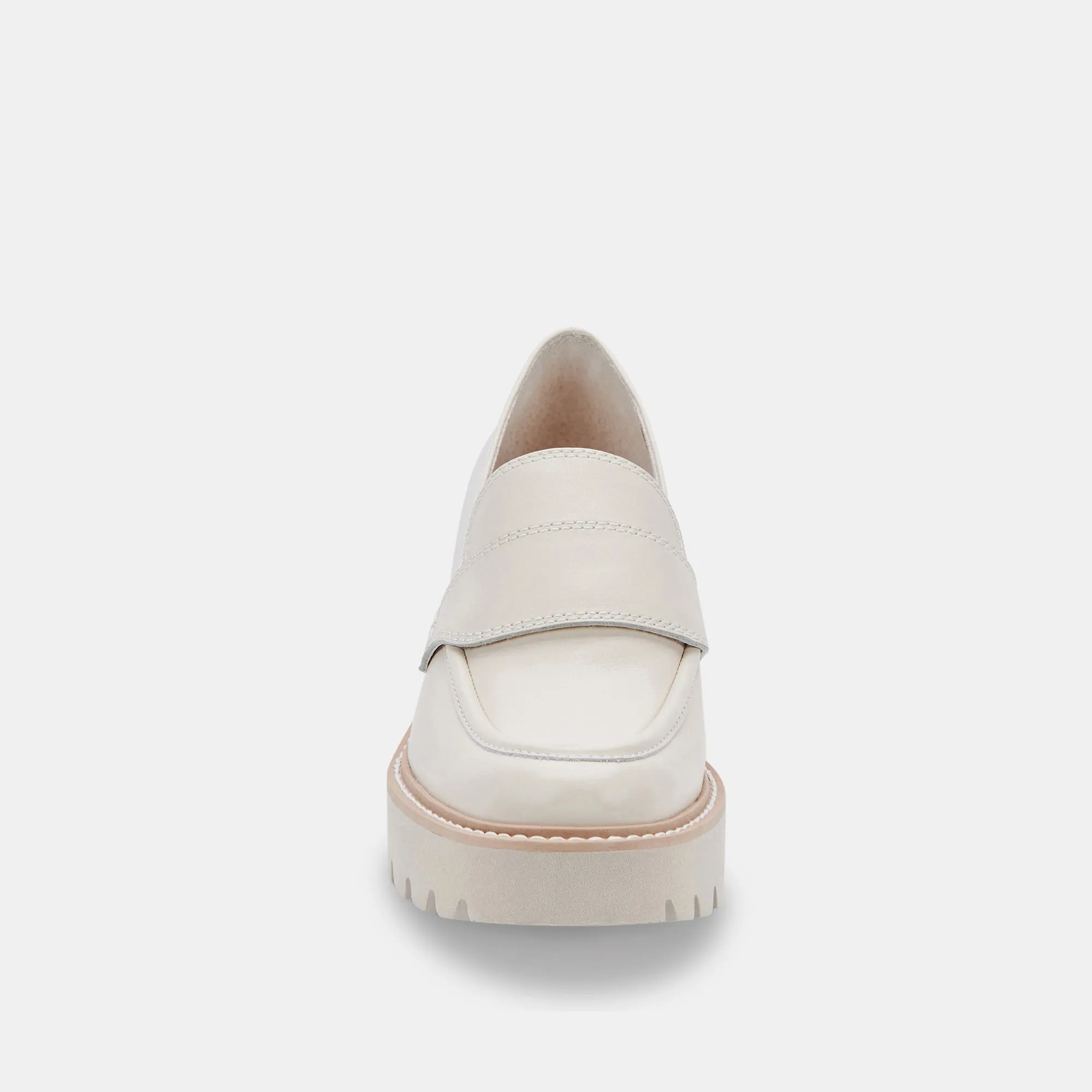 HALONA LOAFERS IVORY LEATHER - re:vita Loafers Sperry Top Sider