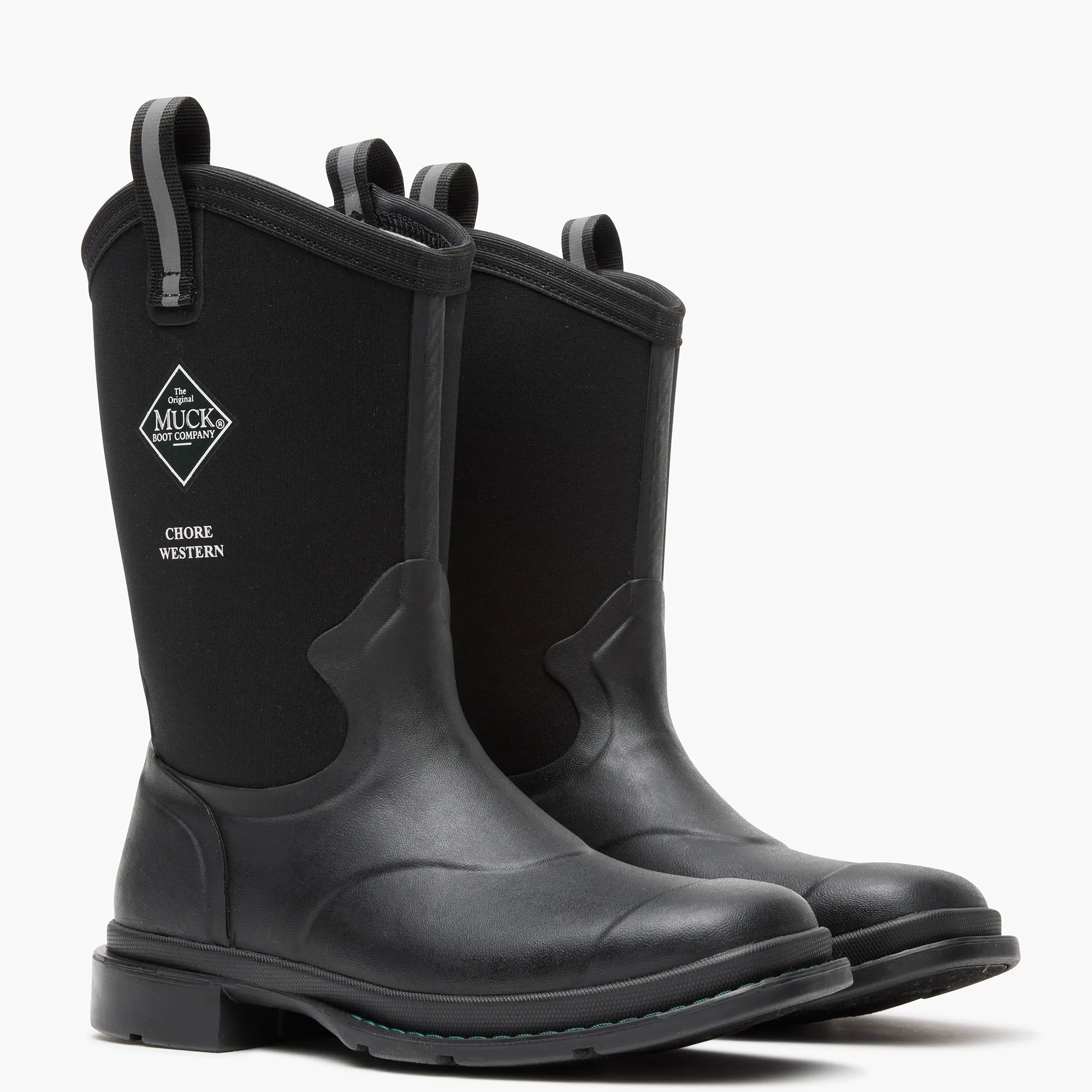 Gray Chelsea Boots Women's Chore Western 12" Mid Boot