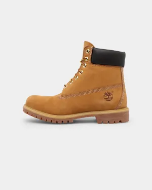 Neon Boots Dancehall And Saloon Timberland 6" Premium Boot Wheat