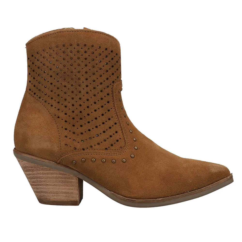 Cowgirl Boots Nashville Tn Miss Priss Cut-Outs Studded Pointed Toe Zippered Cowboy Booties