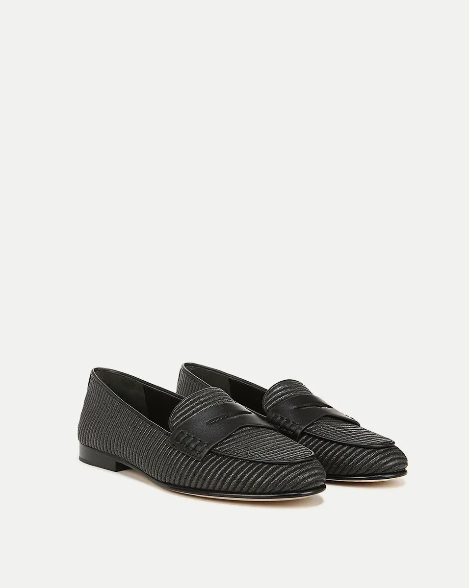 Penny Raffia Loafer Soccer Shoes Flats