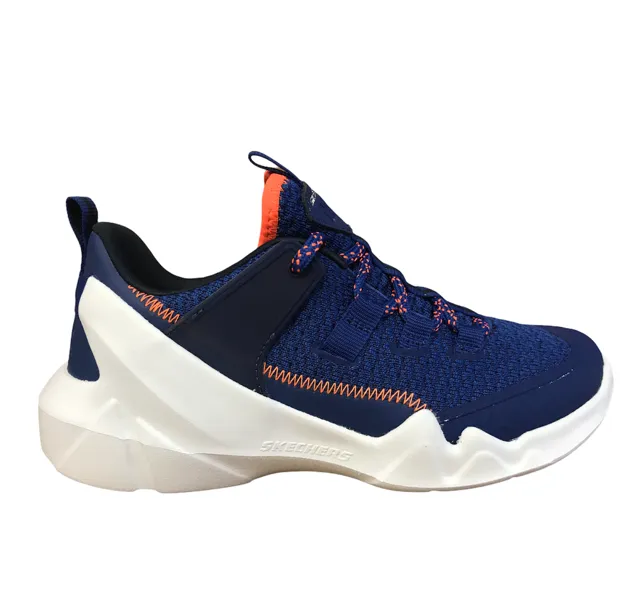 Space Jam Sneakers Skechers scarpa da ginnastica da ragazzo DLT-A Interserge 97960L BLNV nero blu