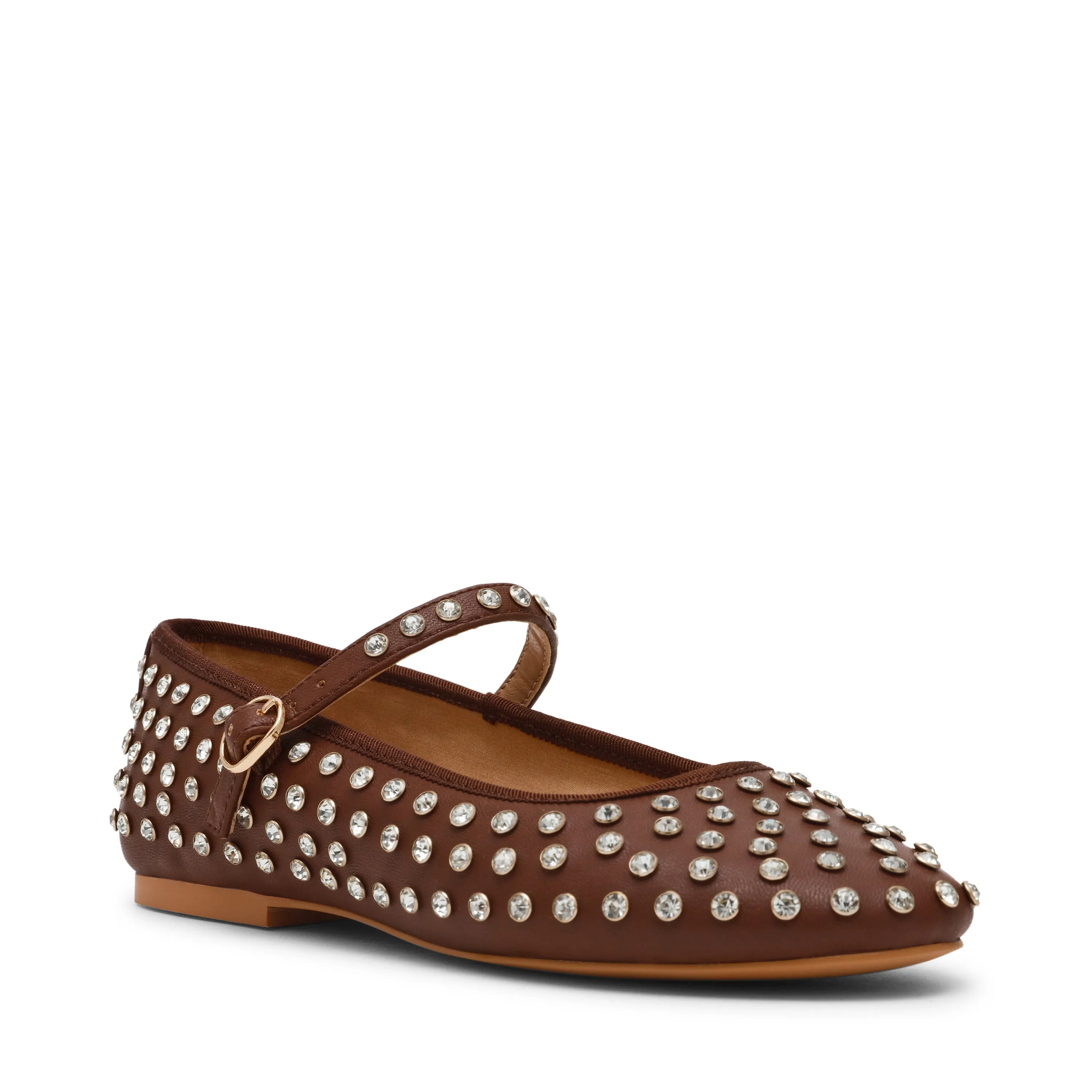 Vinetta-R Flat Shoe DK SEPIA BRN Canvas Shoes Flats