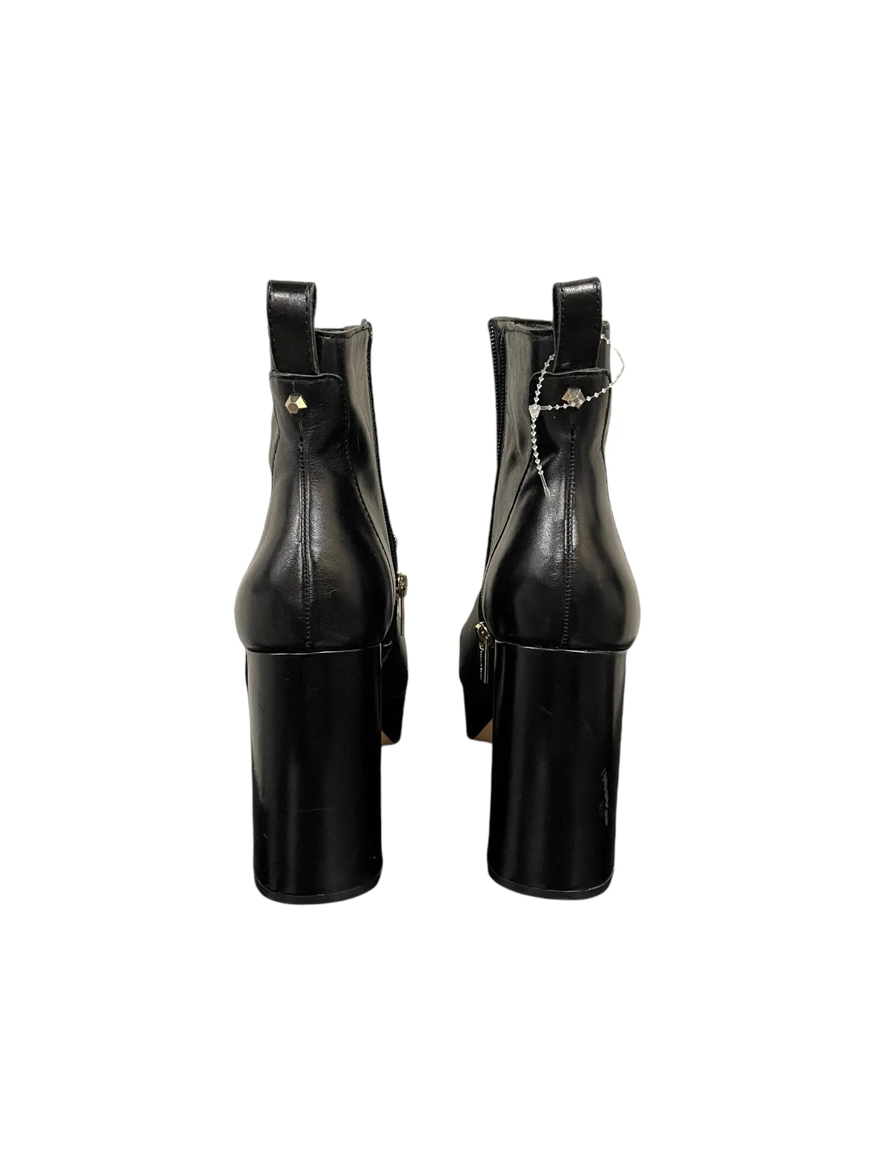 Boots Ankle Heels By Vince Camuto In Black, Size: 9 Rubber Sole Ankle Boots