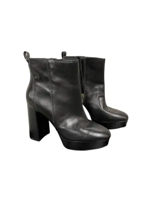 Taylor Shine Ankle Boots Boots Ankle Heels By Vince Camuto In Black, Size: 9