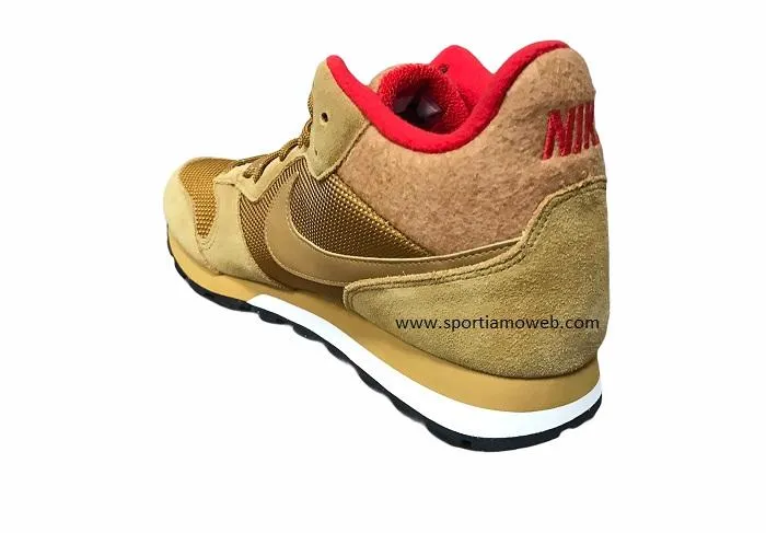 Nike scarpa sneakers da uomo alta MD Runner 2 Mid 807406 770 grano Custom Made Sneakers