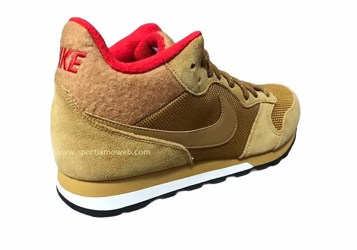 Men's Sneakers Nike scarpa sneakers da uomo alta MD Runner 2 Mid 807406 770 grano