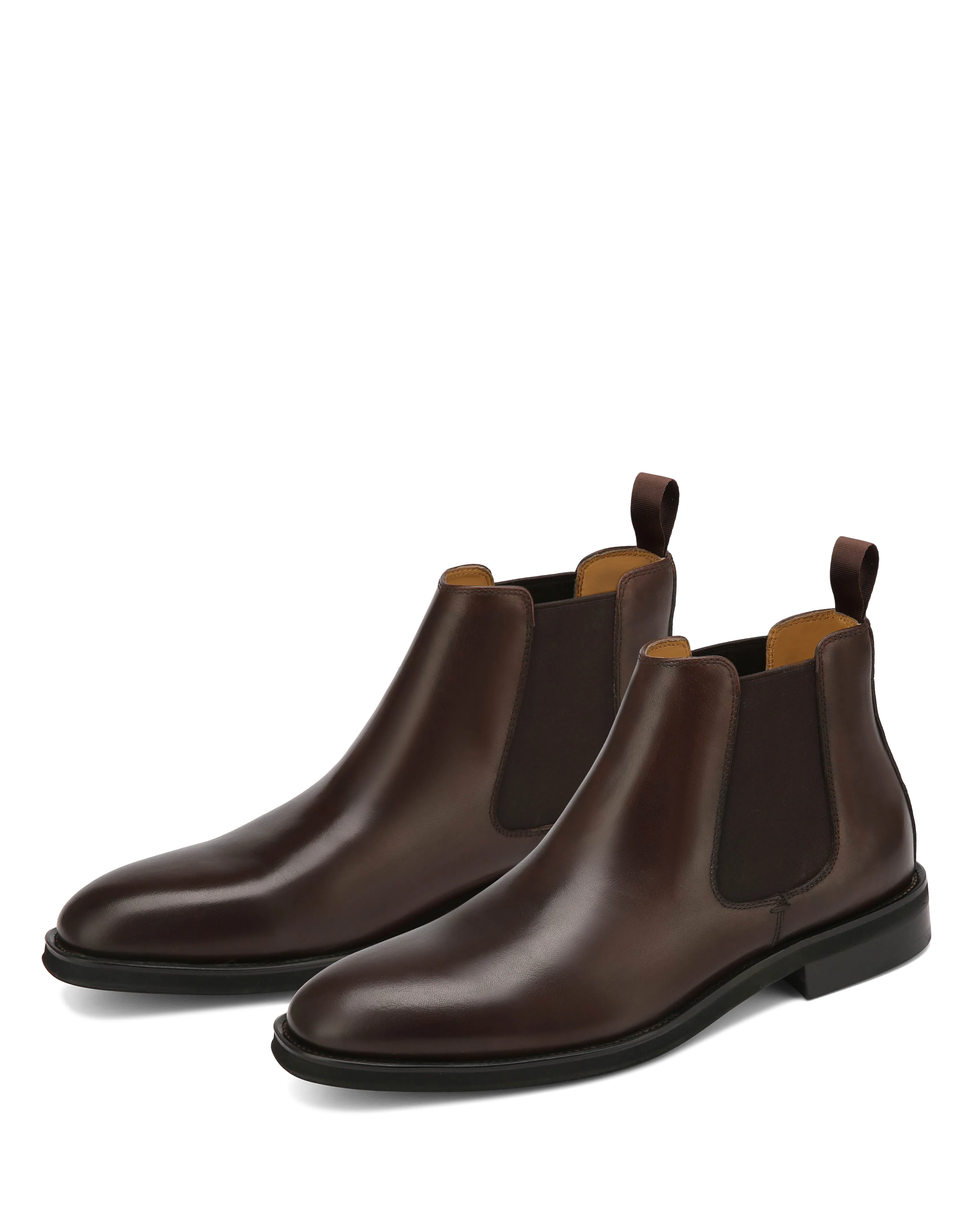 Outback Brown Leather Cat Boots