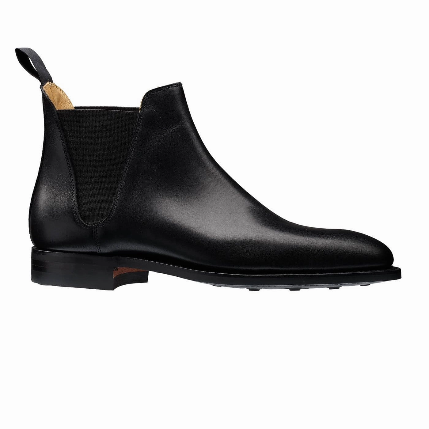 Chelsea 8 Black Wax Calf Puffer Boots