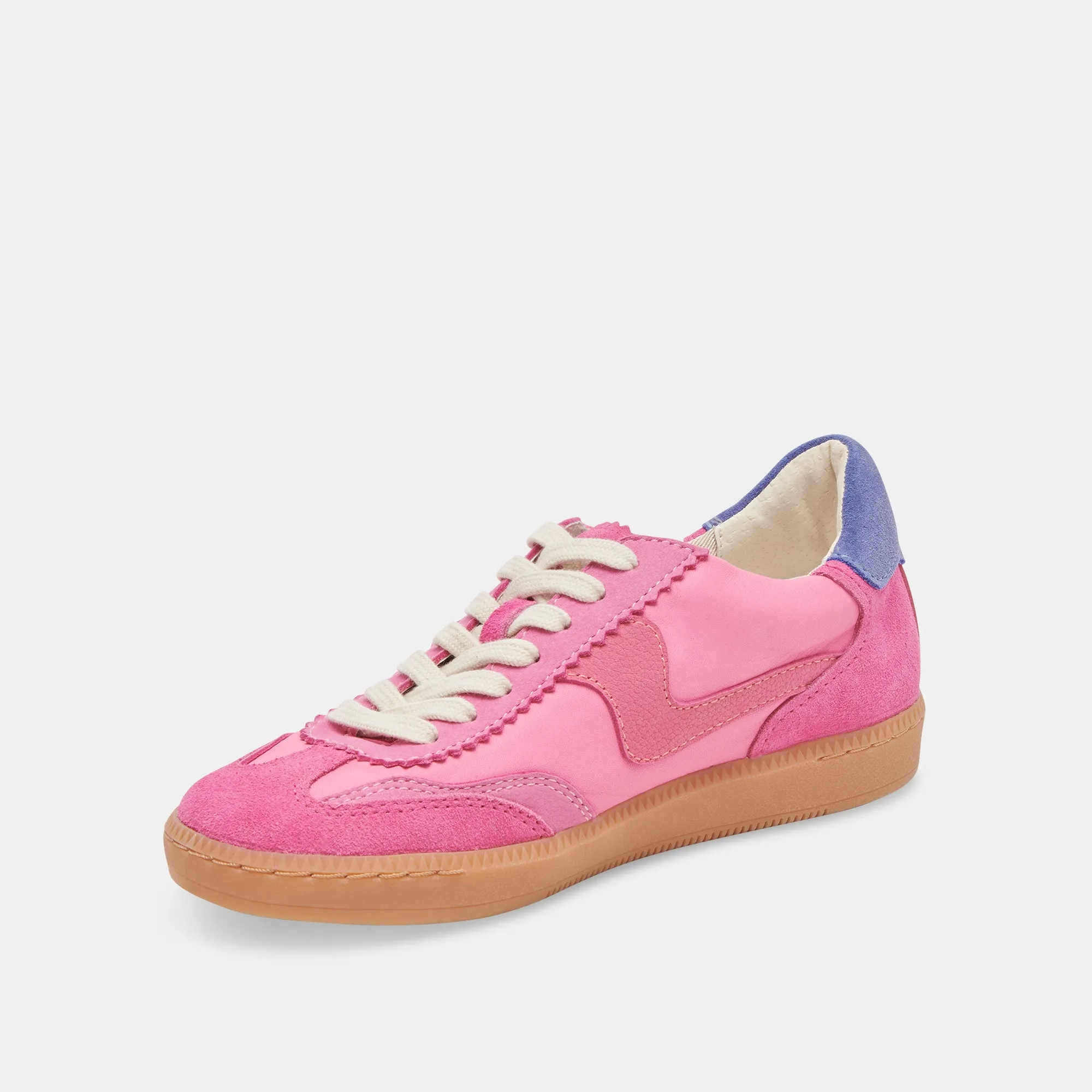 Orthofeet Sneakers NOTICE SNEAKERS PINK SUEDE