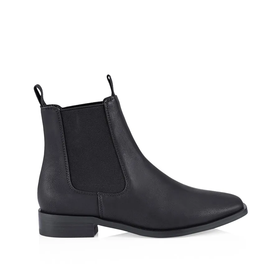 Boots Bikers Harper Chelsea Boots - Black Softee