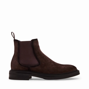 Suede Boots Chelsea Hatton Boot BROWN SUEDE