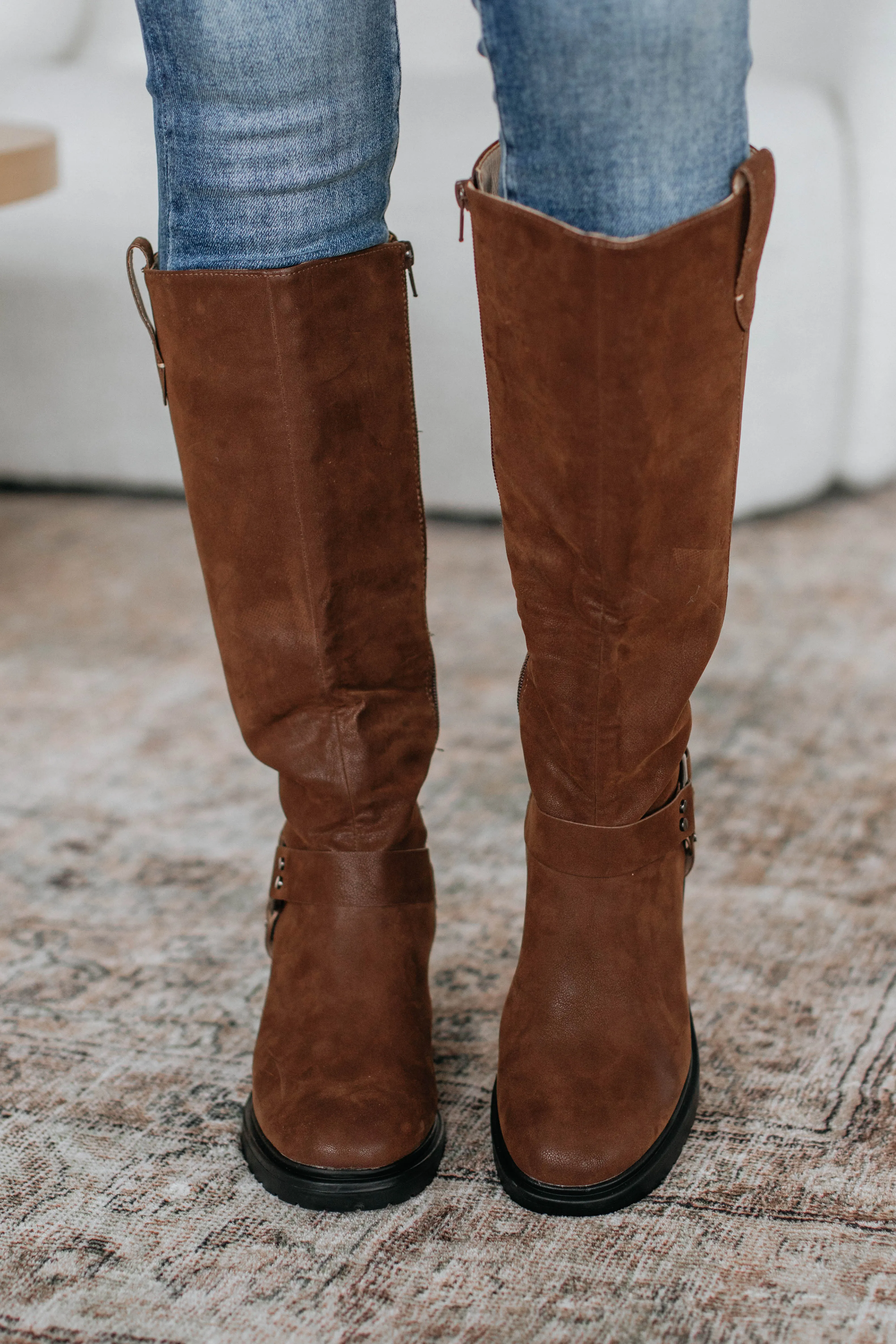 Haven't You Heard Boots - Coffee Steel Toed Work Boots