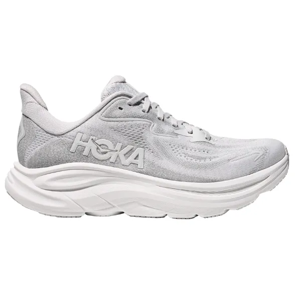 Hoka Women's Clifton 10 Wide Grey Shoes Elevon
