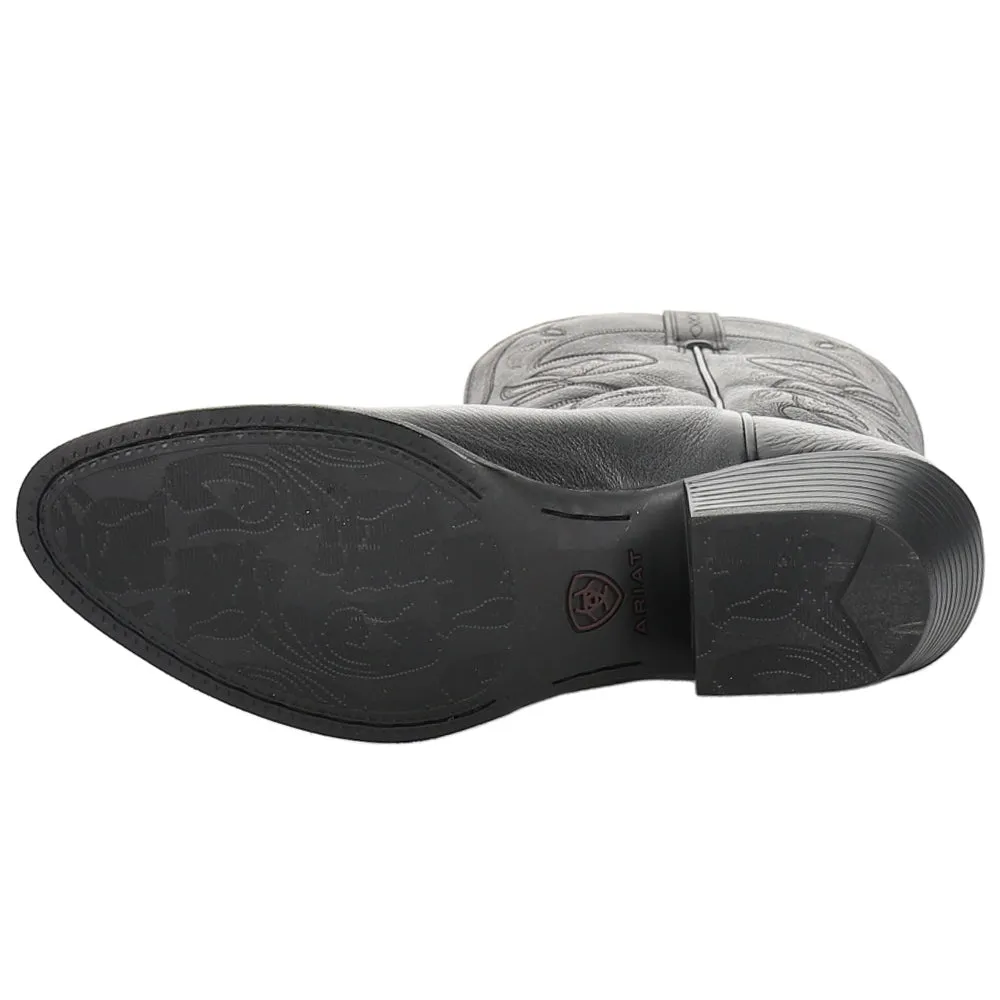 Ariat Roper Boots Heritage Embroidered Round Toe Cowboy Boots