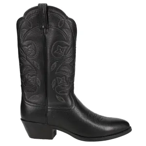 Heritage Embroidered Round Toe Cowboy Boots David Tate Boots