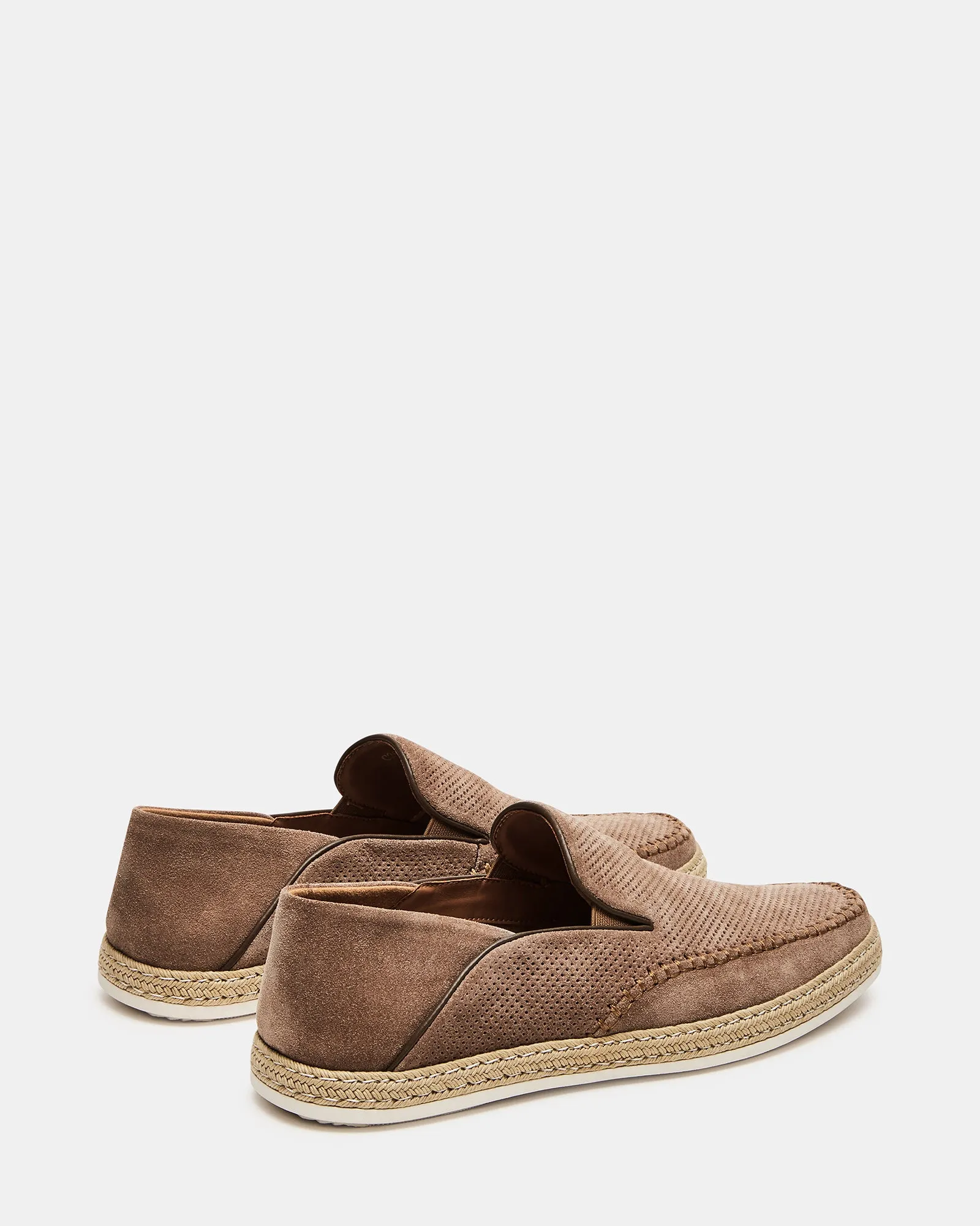 Emma Chamberlain Loafers CAYDENN TOBACCO SUEDE