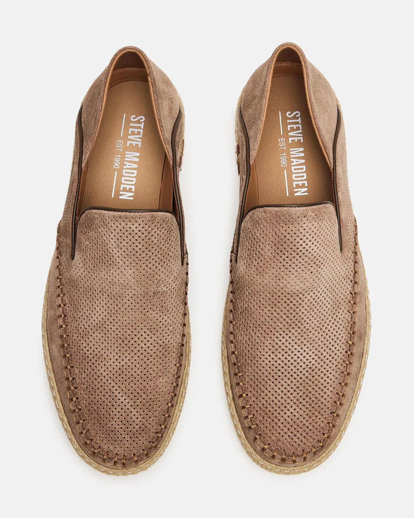CAYDENN TOBACCO SUEDE Loafers Oxfords