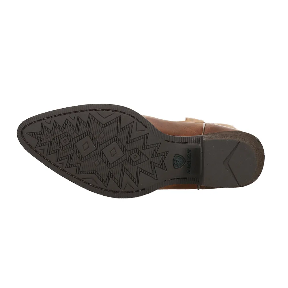 Navy Western Boots Heritage J Toe Stretchfit Embroidery Pointed Toe Cowboy Boots