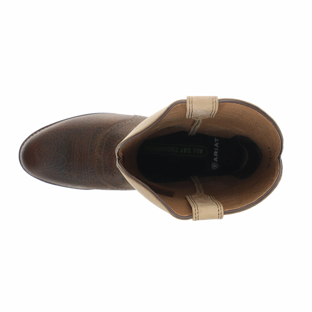 Safety Toe Tactical Boots Heritage Stockman Embroidered Round Toe Cowboy Boots