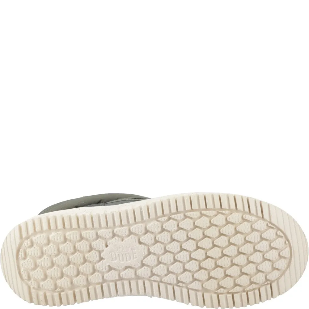 Pull And Bear Boots HEYDUDE Camden Cuff Nylon Quilt Boot