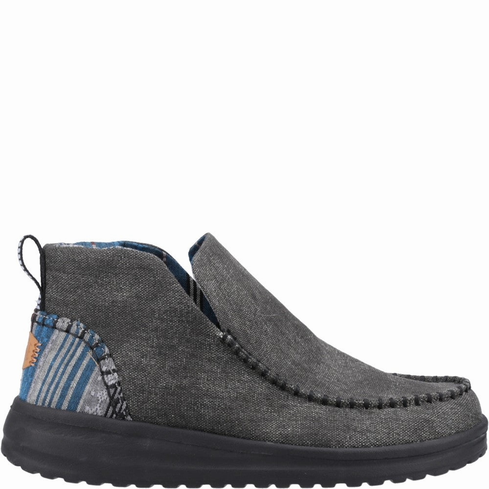 J Adams Ankle Boots HEYDUDE Denny Heavy Canvas Boot