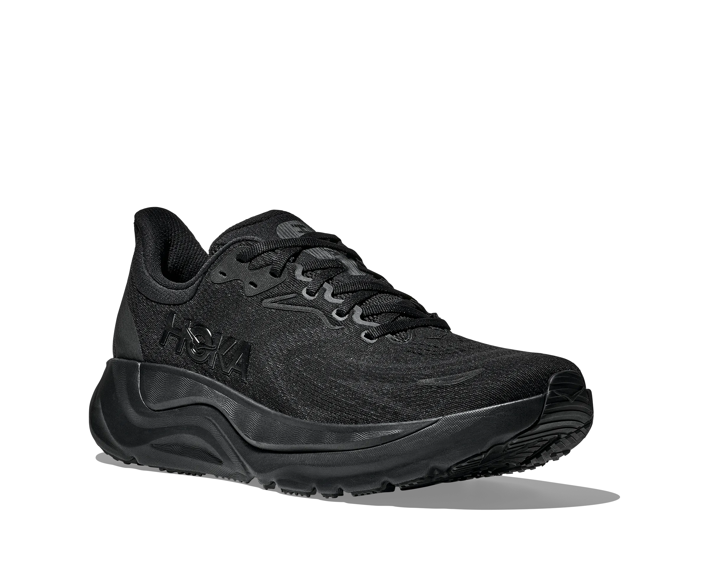 Strength Training Shoes HOKA Men's Arahi 8 - BLACK / BLACK (Wide)