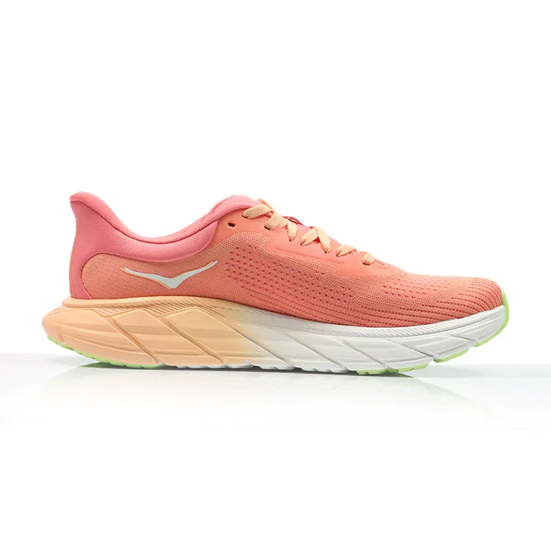 Comfortable Shoes Hoka One One Arahi 7 Women's Running Shoe - Papaya/Coral