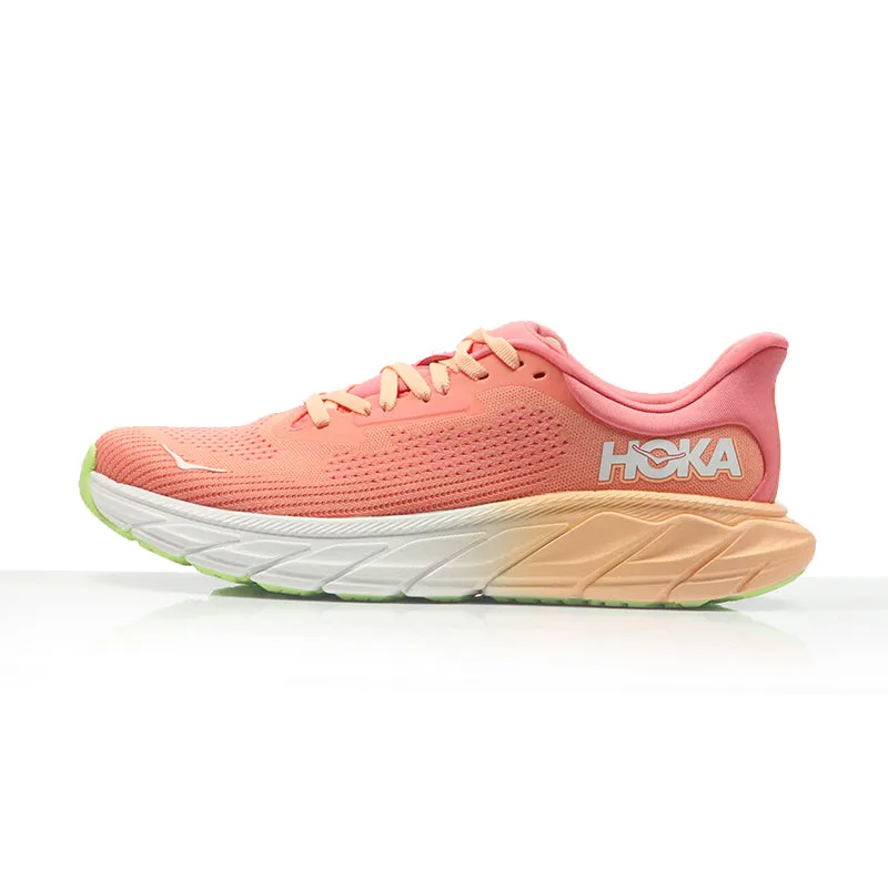 Hoka One One Arahi 7 Women's Running Shoe - Papaya/Coral Shoes Sale