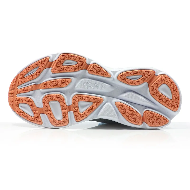 Melrose Hoka One One Bondi 8 Women's Wide Fit Running Shoe - Summer Song/Country Air