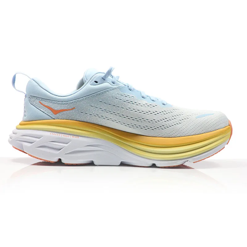 Store That Sells Shoes Near Me Hoka One One Bondi 8 Women's Wide Fit Running Shoe - Summer Song/Country Air